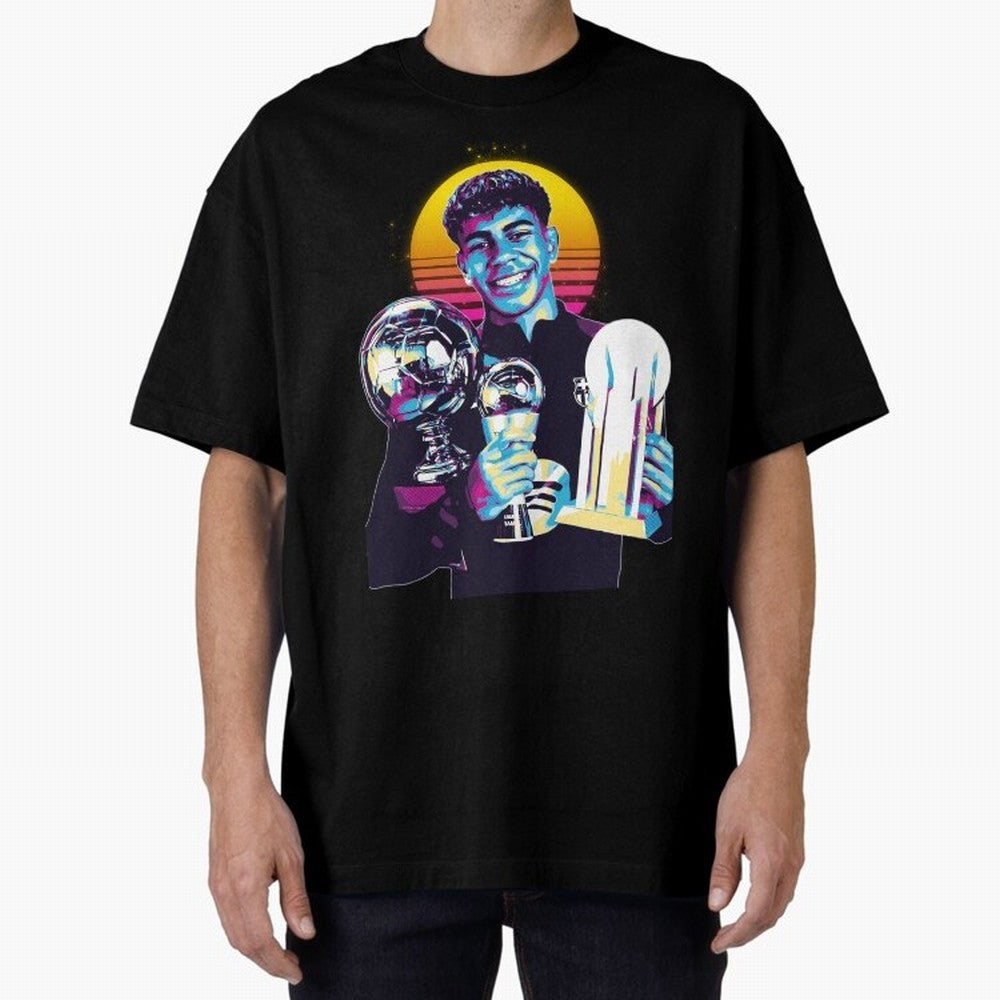 Lamine Yamal young player Classic T-Shirt Stand Proud for FIFA World Cup 2026 Group Stage Connected to Messi and Cristiano Ronaldo, France and Portugal Energy, Vintage Soccer Flavor, Modern Football Stars, National Flags and Final Night Emotion;