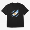 Argentina Tearing a New One Oversized T-Shirt Bring Home FIFA World Cup 2026 USA Canada Mexico Spirit, Connected to Portugal, Cristiano Ronaldo, Football Passion, Legendary Performances, Festival Vibes and Supporter Community; Made for Die Hard