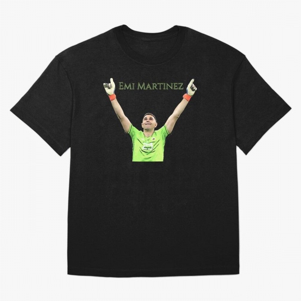 Emi Martinez Classic T-Shirt Make Your Look Match FIFA World Cup 2026 Group Stage Spirit, Centered on Spain and Netherlands, Messi and Cristiano Ronaldo, Tournament Hype, Historic Matchups, Family Viewing Parties and Global Sports Pride; Ideal for