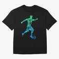 soccer soccer player boys kids Oversized T-Shirt Celebrate Fan Culture around Global Football Passion for FIFA World Cup 2026 Group Stage, Capturing Messi and Cristiano Ronaldo, Argentina, France and Brazil, Game Day Rituals, Football Legends,