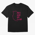 MES QUE UN CLUB Oversized T-Shirt Join Global Football Passion for FIFA World Cup 2026 USA Canada Mexico, Built around Messi, England, Football History, Final Match Energy, Crowd Noise and Once in a Lifetime Moments; Great for Supporters Who Love