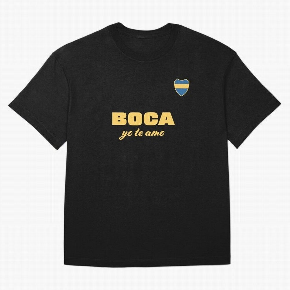 BOCA JUNIORS I LOVE YOU Fitted V-Neck T-Shirt Bring Bold Fan Energy to Global Football Passion for FIFA World Cup 2026 Group Stage, with CR7, England and Germany, Stadium Chants, National Pride, Trophy Dreams and Unforgettable Football Memories;