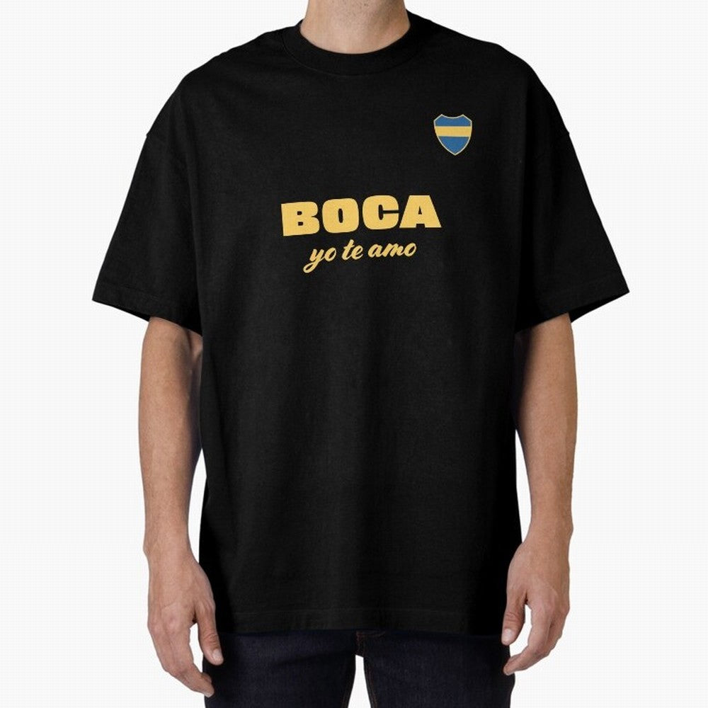 BOCA JUNIORS I LOVE YOU Fitted V-Neck T-Shirt Bring Bold Fan Energy to Global Football Passion for FIFA World Cup 2026 Group Stage, with CR7, England and Germany, Stadium Chants, National Pride, Trophy Dreams and Unforgettable Football Memories;
