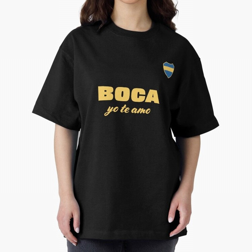 BOCA JUNIORS I LOVE YOU Fitted V-Neck T-Shirt Bring Bold Fan Energy to Global Football Passion for FIFA World Cup 2026 Group Stage, with CR7, England and Germany, Stadium Chants, National Pride, Trophy Dreams and Unforgettable Football Memories;