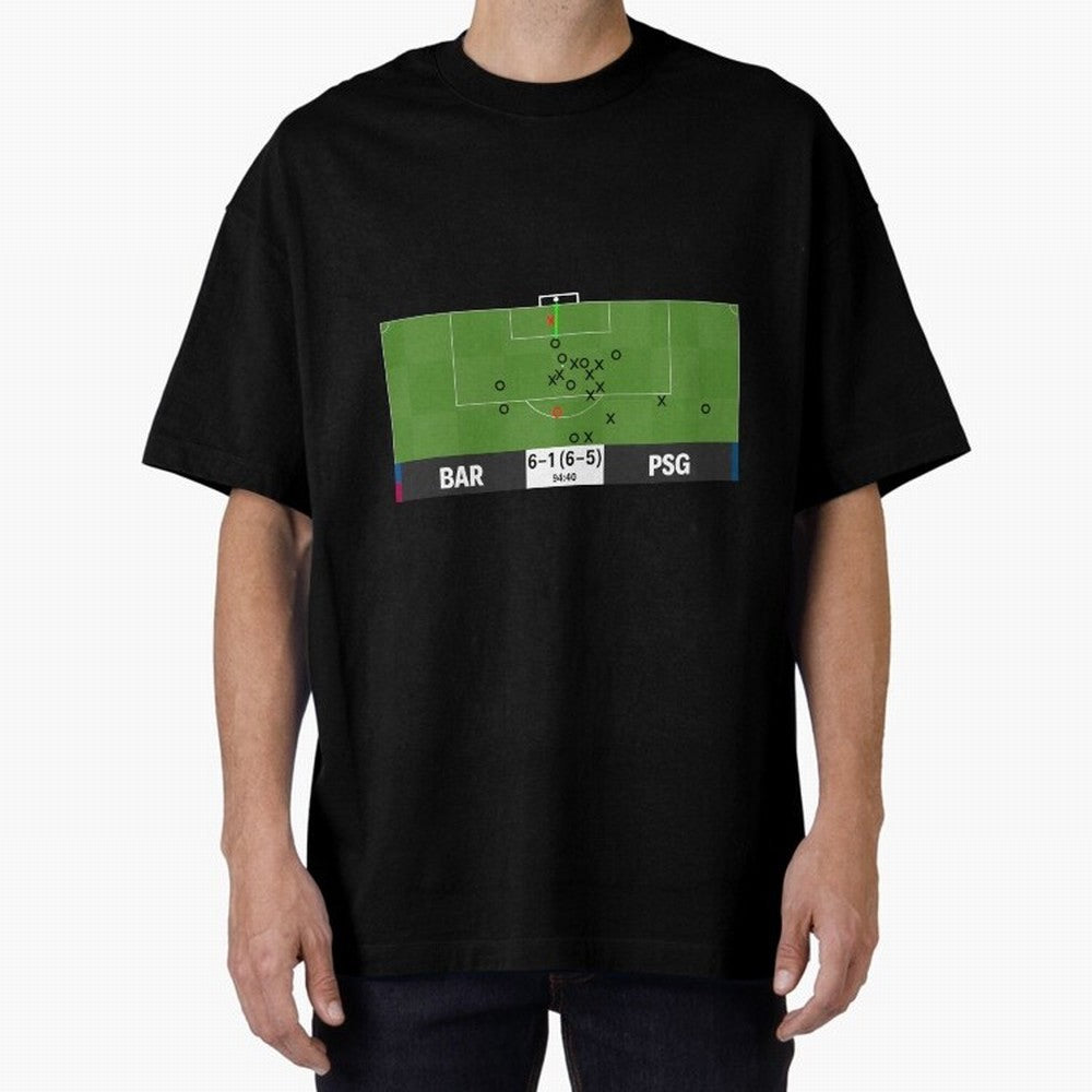 Barcelona vs Paris Saint-Germain 6-1 (6-5) @ 94:40 Goal by Sergi Roberto (La Remontada) Classic T-Shirt Unlock FIFA World Cup 2026 USA Canada Mexico Spirit, Capturing Argentina, Haaland, Football Passion, Legendary Performances, Festival Vibes and