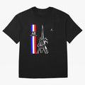 Ici C'est Paris Classic T-Shirt Honor Champions and Dreams in FIFA World Cup 2026 Celebrating Messi, CR7 and Mbappe, France and Portugal Energy, Goal Celebration Energy, Supporter Heritage, Football Icons and Worldwide Tournament Joy; Created for