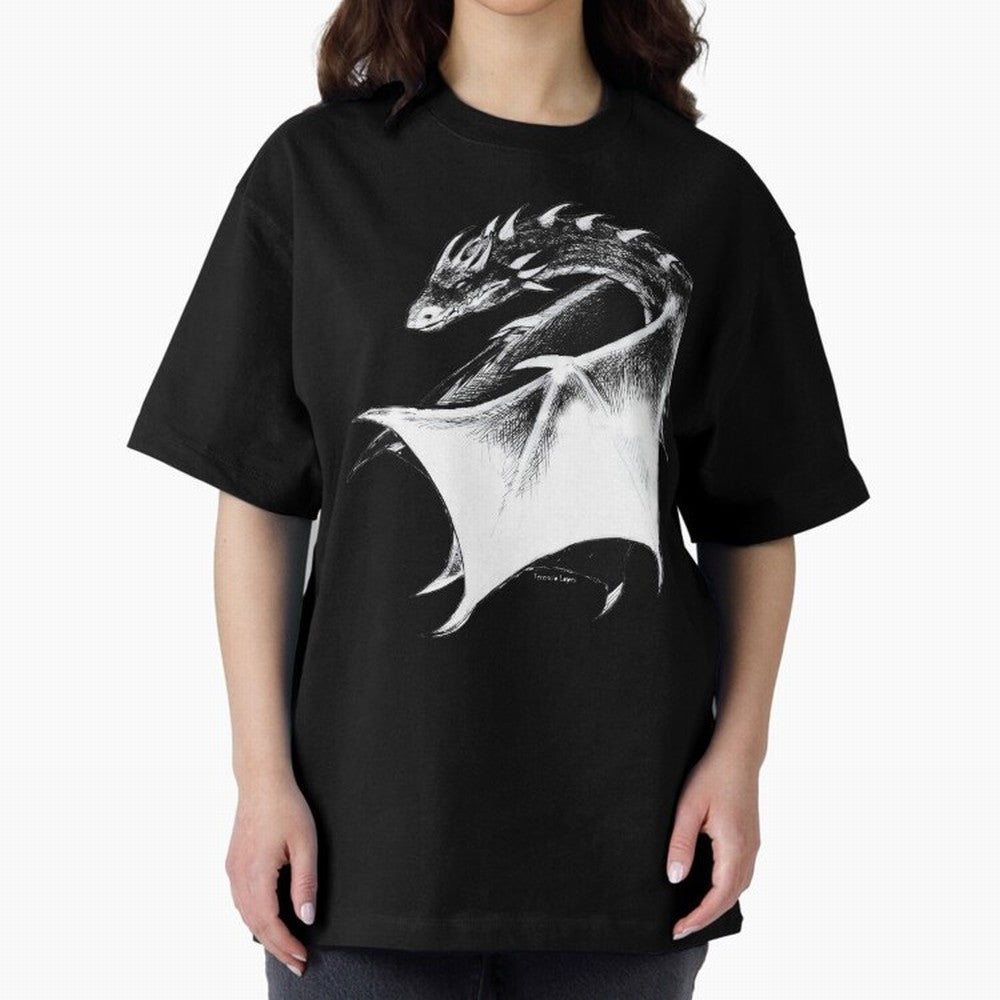 RED DRAGON Oversized T-Shirt Feel International Energy from Match Day Hype around FIFA World Cup 2026 USA Canada Mexico, Haaland, Germany, Goal Celebration Energy, Supporter Heritage, Football Icons and Worldwide Tournament Joy; Ideal for