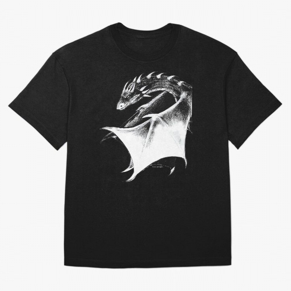 RED DRAGON Oversized T-Shirt Feel International Energy from Match Day Hype around FIFA World Cup 2026 USA Canada Mexico, Haaland, Germany, Goal Celebration Energy, Supporter Heritage, Football Icons and Worldwide Tournament Joy; Ideal for