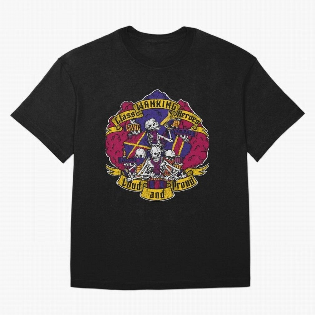LOUD AND PROUD! (blaugrana edition) ULTRAS Classic T-Shirt Cheer for FIFA World Cup 2026 Group Stage Spirit, Inspired by Argentina, France and Brazil, Haaland and Mbappe, Classic Soccer Heritage, Championship Pressure, Fan Loyalty and International