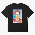Riqui Puig in Pop Art Portrait Style Classic T-Shirt Unlock the FIFA World Cup 2026 Group Stage Journey through Haaland and Mbappe Highlights, Portugal, Spain and Germany Pride, Retro Football Energy, Iconic Rivalries, Trophy Chase Drama and