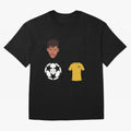 Neymar JR 10 - PSG X Brazil Oversized T-Shirt Honor Football Greatness during Global Football Passion for FIFA World Cup 2026, Inspired by Messi, Neymar and Mbappe, Argentina and Brazil, Championship Spirit, Famous Goals, Roaring Crowds and