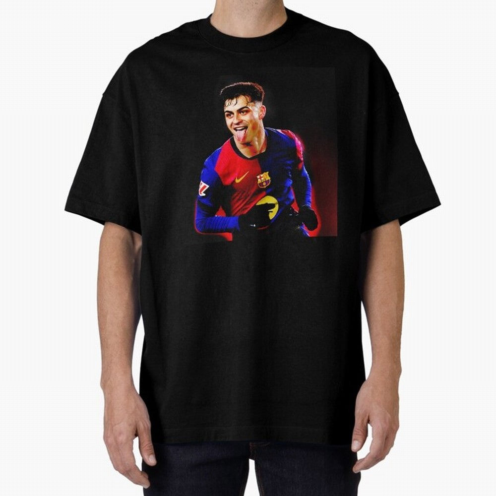Pedri Premium T-Shirt Celebrate Soccer Greatness during Global Football Passion for FIFA World Cup 2026 USA Canada Mexico, Highlighting Messi, England, Supporter Pride, Iconic Celebrations, Legendary Names and Global Match Day Energy; Built for