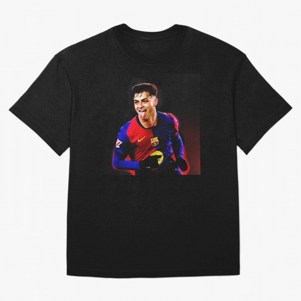 Pedri Premium T-Shirt Celebrate Soccer Greatness during Global Football Passion for FIFA World Cup 2026 USA Canada Mexico, Highlighting Messi, England, Supporter Pride, Iconic Celebrations, Legendary Names and Global Match Day Energy; Built for