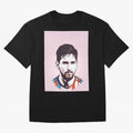 Messi Pop Art Graphic T-Shirt Turn Every Weekend Toward the FIFA World Cup 2026 Journey through Haaland and Mbappe Highlights, Germany Pride, Football History, Final Match Energy, Crowd Noise and Once in a Lifetime Moments; Great for Supporters Who