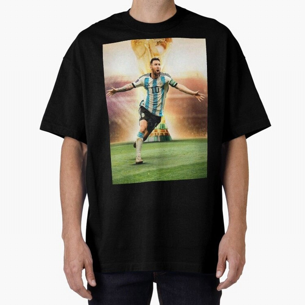 Messi Graphic T-Shirt Get Ready for the FIFA World Cup 2026 Group Stage Journey through Mbappe Highlights, Brazil, Portugal and Argentina Pride, Classic Soccer Heritage, Championship Pressure, Fan Loyalty and International Pride; Ideal for Fans Who