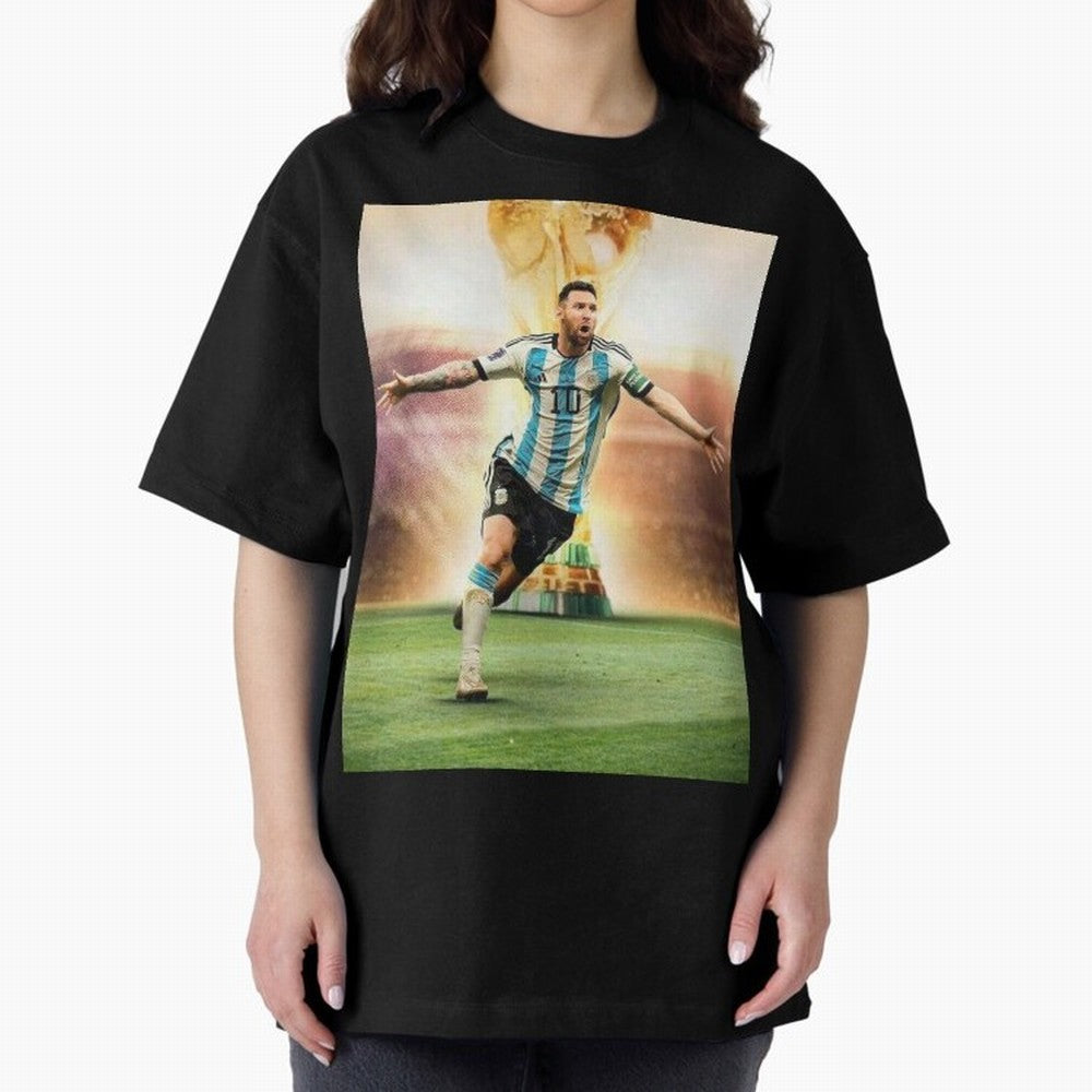 Messi Graphic T-Shirt Get Ready for the FIFA World Cup 2026 Group Stage Journey through Mbappe Highlights, Brazil, Portugal and Argentina Pride, Classic Soccer Heritage, Championship Pressure, Fan Loyalty and International Pride; Ideal for Fans Who