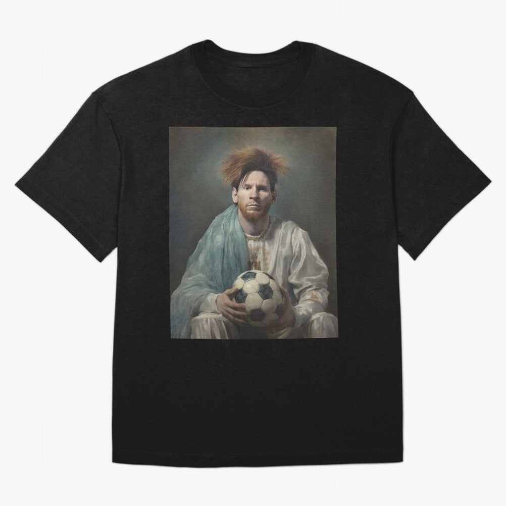 Saint Leo Premium T-Shirt Celebrate Golden Goal Energy in Global Football Passion for FIFA World Cup 2026 USA Canada Mexico, Built around Haaland, Argentina, Soccer Culture, Superstar Moments, National Team Dreams and Competitive Fire; Made for Die
