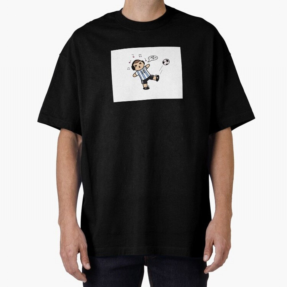 Musical Messi Premium T-Shirt Spotlight the FIFA World Cup 2026 Journey through CR7 Highlights, Brazil Pride, Fan Favorite Moments, National Team Passion, Big Match Drama and Soccer History; Great for Supporters Who Love Legendary Players, National