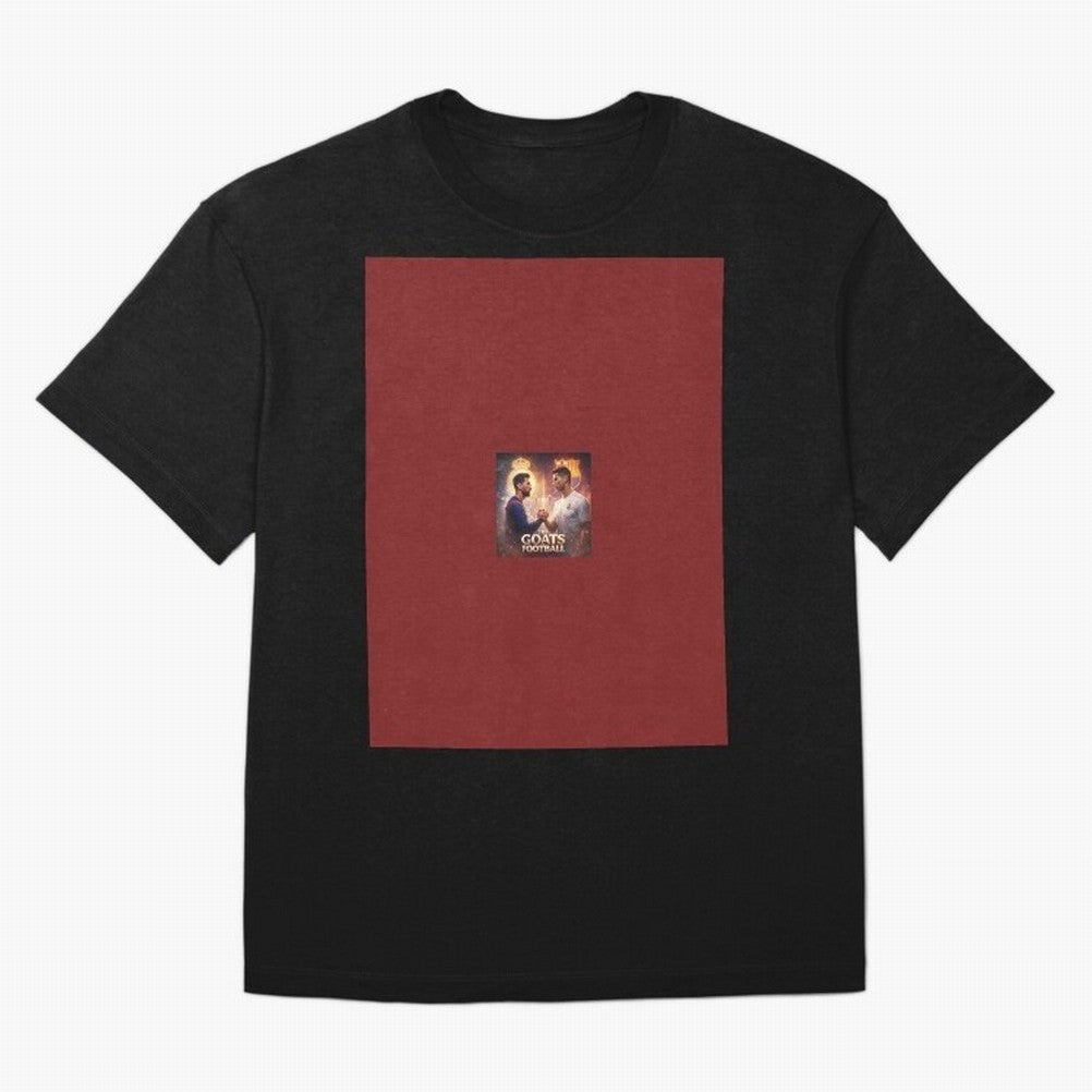 The goats of football Graphic T-Shirt Honor Football Greatness during Global Football Passion for FIFA World Cup 2026 Group Stage, Capturing Haaland, Brazil, Sports Nostalgia, International Competition, Famous Players and Unforgettable Victories;