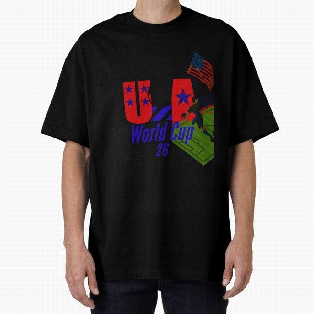 usa world cup 26 Premium T-Shirt Represent FIFA World Cup 2026 USA Canada Mexico for Fans of Haaland and England and Germany, Bringing Football History, Final Match Energy, Crowd Noise and Once in a Lifetime Moments; Perfect for Fans, Collectors,
