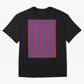 Red and blue stripes sports pattern Graphic T-Shirt Bring a Champion Mindset to FIFA World Cup 2026 USA Canada Mexico for Fans of Mbappe and Netherlands, Bringing Soccer Culture, Superstar Moments, National Team Dreams and Competitive Fire; Perfect