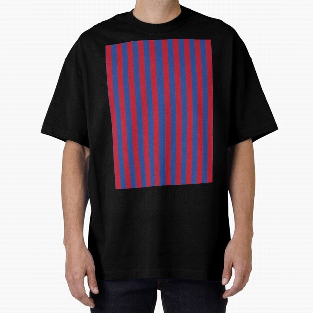 Red and blue stripes sports pattern Graphic T-Shirt Bring a Champion Mindset to FIFA World Cup 2026 USA Canada Mexico for Fans of Mbappe and Netherlands, Bringing Soccer Culture, Superstar Moments, National Team Dreams and Competitive Fire; Perfect
