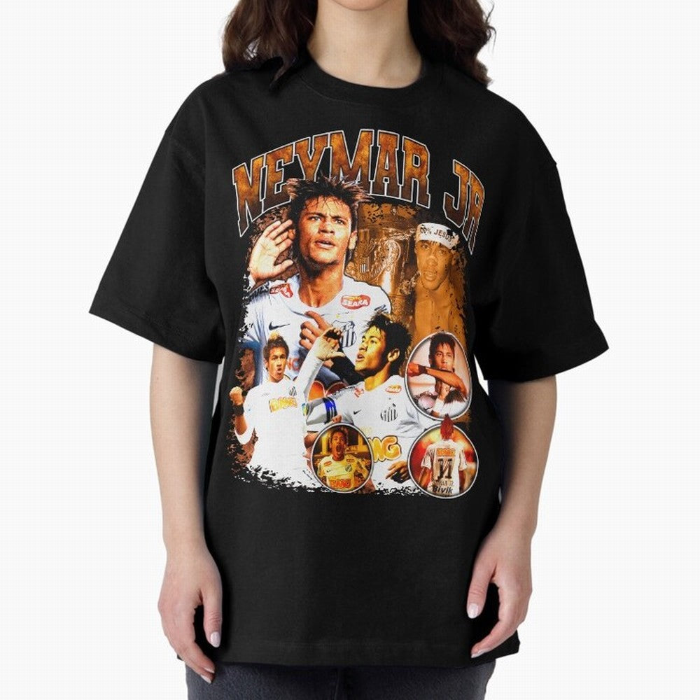Neymar Jr Santos Vintage Retro Design Essential T-Shirt Show Support during Global Football Passion for FIFA World Cup 2026 Group Stage, Driven by Messi, Neymar and Mbappe, Spain, Global Supporter Spirit, Legendary Goals, National Colors and