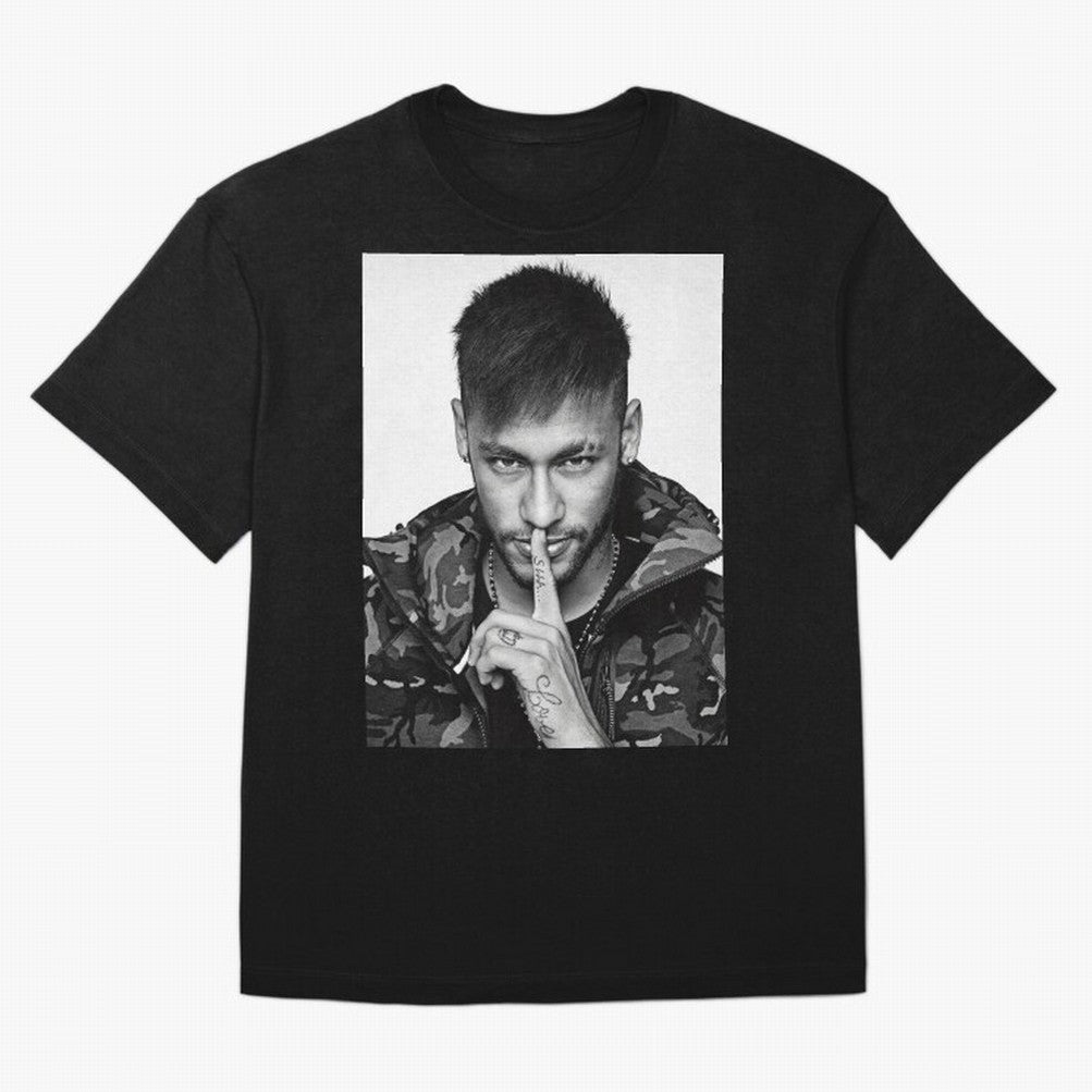Neymar Art Oversized T-Shirt Feel the Heartbeat of Global Football Passion for FIFA World Cup 2026 USA Canada Mexico, Made for Mbappe and Neymar, France, Goal Celebration Energy, Supporter Heritage, Football Icons and Worldwide Tournament Joy;