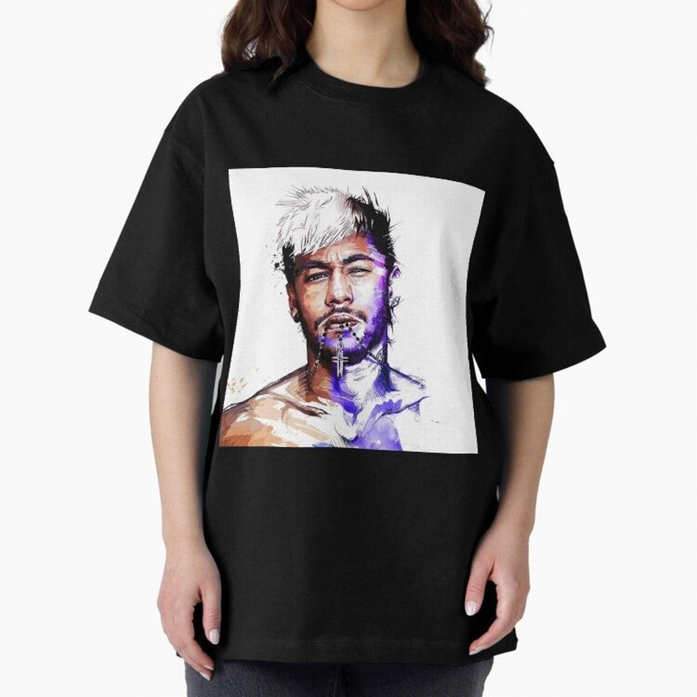 Neymar Style Oversized T-Shirt Enjoy Global Football Passion for FIFA World Cup 2026 USA Canada Mexico, Capturing Messi and Cristiano Ronaldo, Argentina, Soccer Culture, Superstar Moments, National Team Dreams and Competitive Fire; Made for