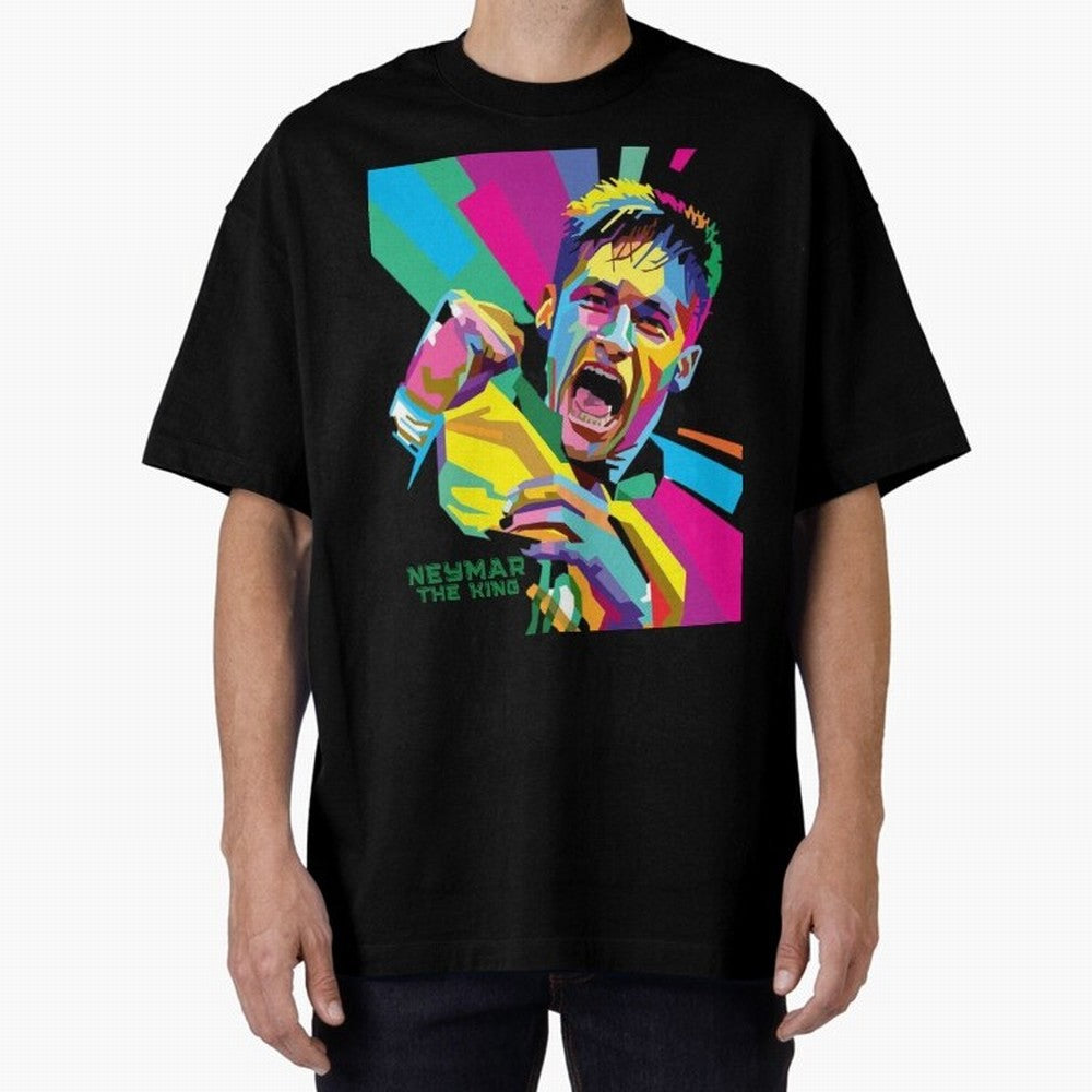 Neymar The King Design Classic T-Shirt Experience the FIFA World Cup 2026 Group Stage Journey through Messi and Cristiano Ronaldo Highlights, Argentina and Brazil Pride, Soccer Culture, Superstar Moments, National Team Dreams and Competitive Fire;