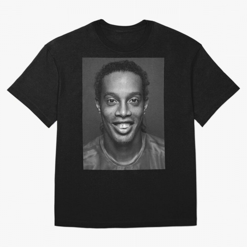Ronaldinho Wallpaper Classic T-Shirt Bring Stadium Energy to Global Football Passion for FIFA World Cup 2026 USA Canada Mexico, Connected to Messi, CR7 and Mbappe, Spain, Football Festival Excitement, Trophy Ambitions, Country Rivalries and Star
