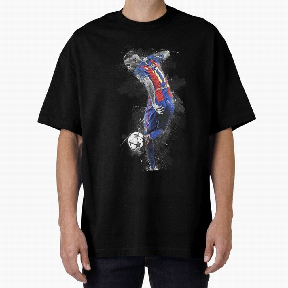 Neymar Neymar Jr Oversized T-Shirt Support Iconic Players in the FIFA World Cup 2026 Group Stage Journey through Neymar, Haaland and Cristiano Ronaldo Highlights, Netherlands Pride, Global Supporter Spirit, Legendary Goals, National Colors and