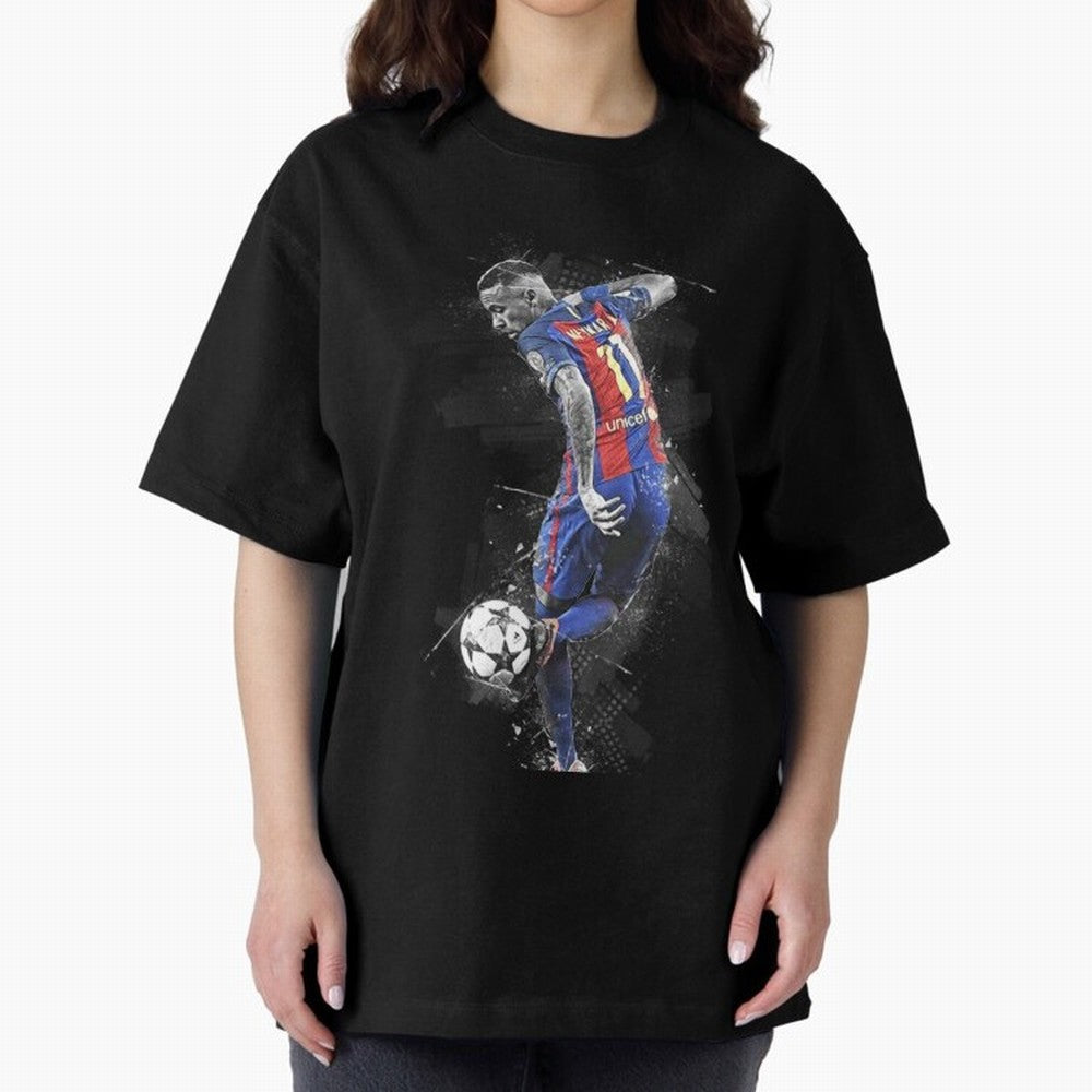 Neymar Neymar Jr Oversized T-Shirt Support Iconic Players in the FIFA World Cup 2026 Group Stage Journey through Neymar, Haaland and Cristiano Ronaldo Highlights, Netherlands Pride, Global Supporter Spirit, Legendary Goals, National Colors and