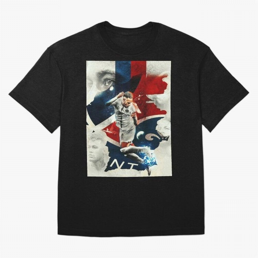 Neymar Art Wallpaper Classic T-Shirt Build Match Day Hype around FIFA World Cup 2026, CR7, England, France and Netherlands, Stadium Chants, National Pride, Trophy Dreams and Unforgettable Football Memories; Created for Match Day Parties, Soccer