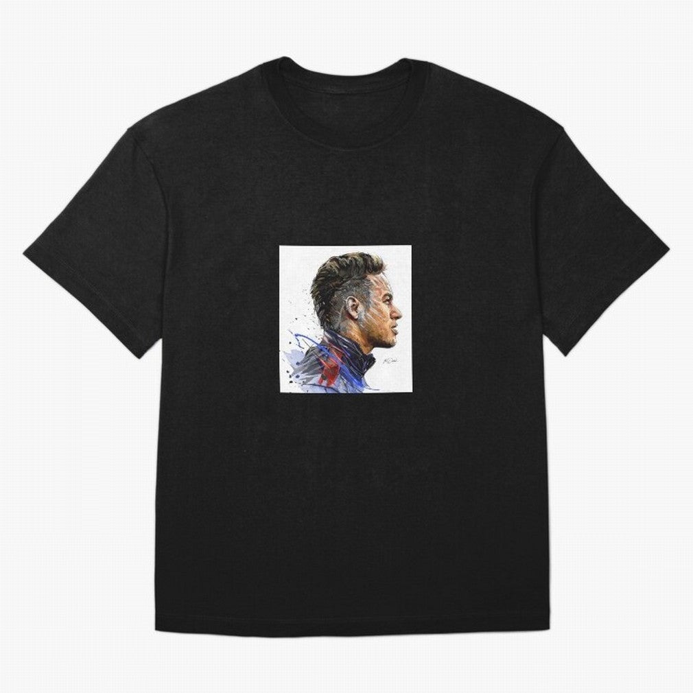 Neymar JR Art Classic T-Shirt Feel International Energy from Global Football Passion for FIFA World Cup 2026, Inspired by Neymar, Haaland and Cristiano Ronaldo, France and Portugal, Fan Favorite Moments, National Team Passion, Big Match Drama and