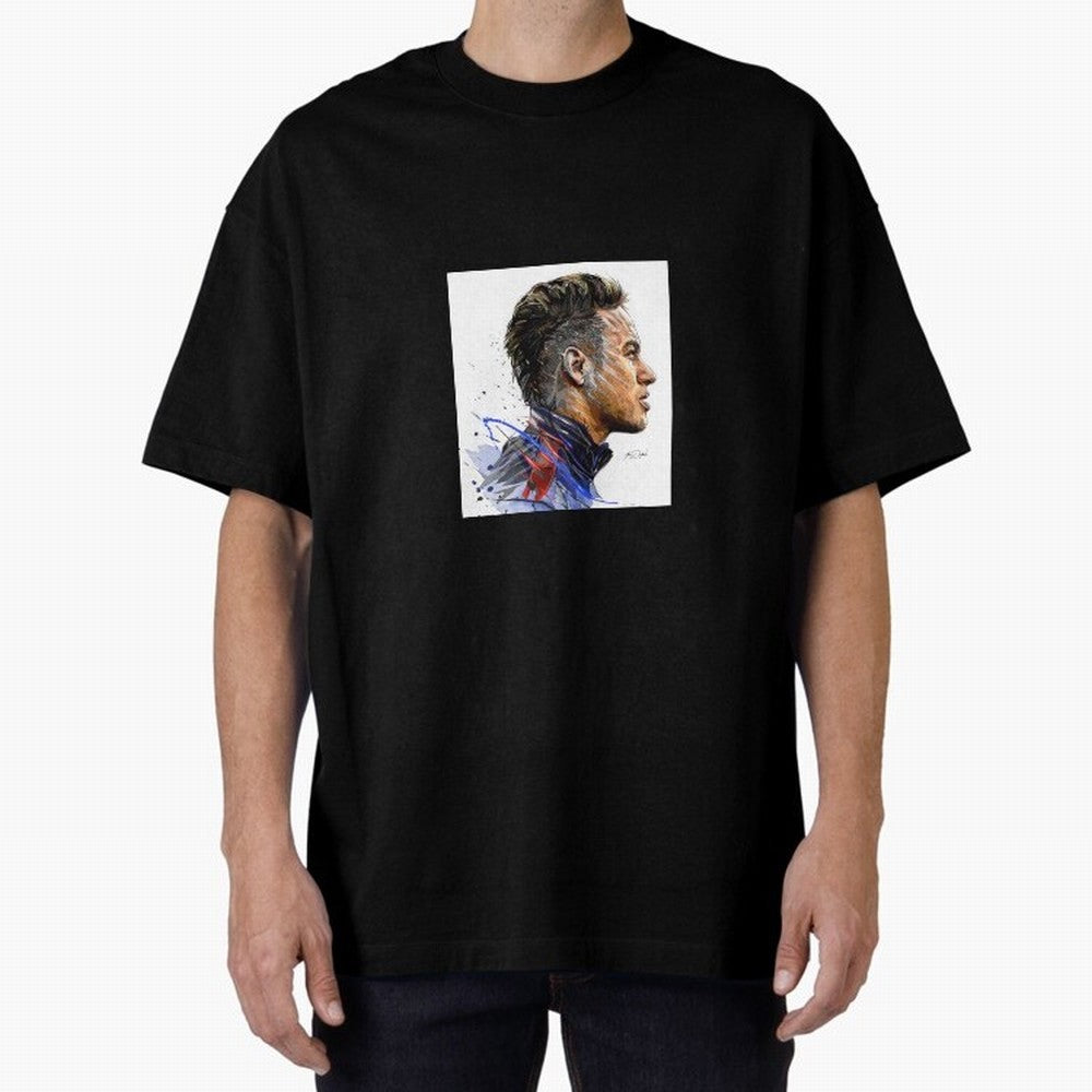 Neymar JR Art Classic T-Shirt Feel International Energy from Global Football Passion for FIFA World Cup 2026, Inspired by Neymar, Haaland and Cristiano Ronaldo, France and Portugal, Fan Favorite Moments, National Team Passion, Big Match Drama and