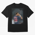 Neymar Watercolor Art Oversized T-Shirt Create Match Day Hype around FIFA World Cup 2026, Messi, CR7 and Mbappe, Argentina and Brazil, Stadium Chants, National Pride, Trophy Dreams and Unforgettable Football Memories; Created for Match Day Parties,