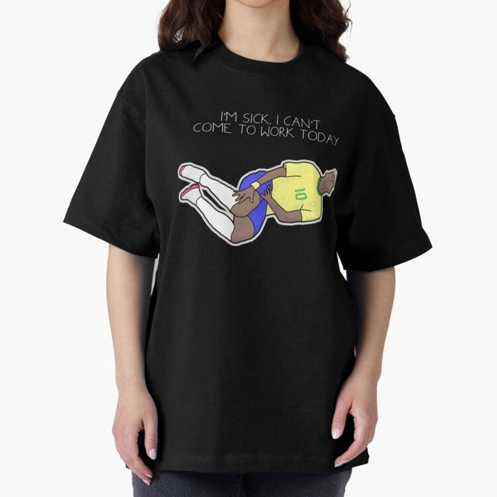 Neymar Neymar Jr rolling Oversized T-Shirt Bring Stadium Energy to Global Football Passion for FIFA World Cup 2026 Group Stage, Connected to Neymar, Haaland and Cristiano Ronaldo, Brazil, Football Passion, Legendary Performances, Festival Vibes and