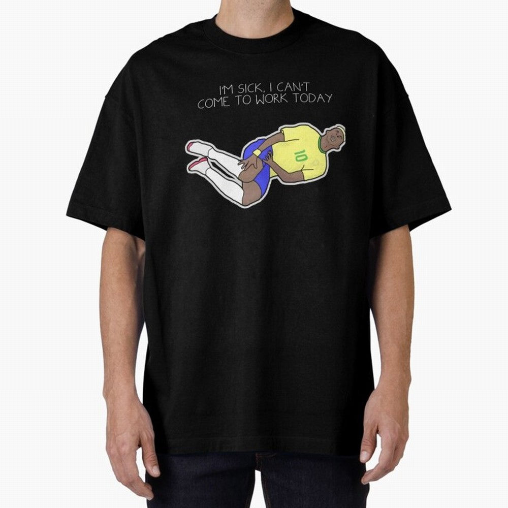 Neymar Neymar Jr rolling Oversized T-Shirt Bring Stadium Energy to Global Football Passion for FIFA World Cup 2026 Group Stage, Connected to Neymar, Haaland and Cristiano Ronaldo, Brazil, Football Passion, Legendary Performances, Festival Vibes and