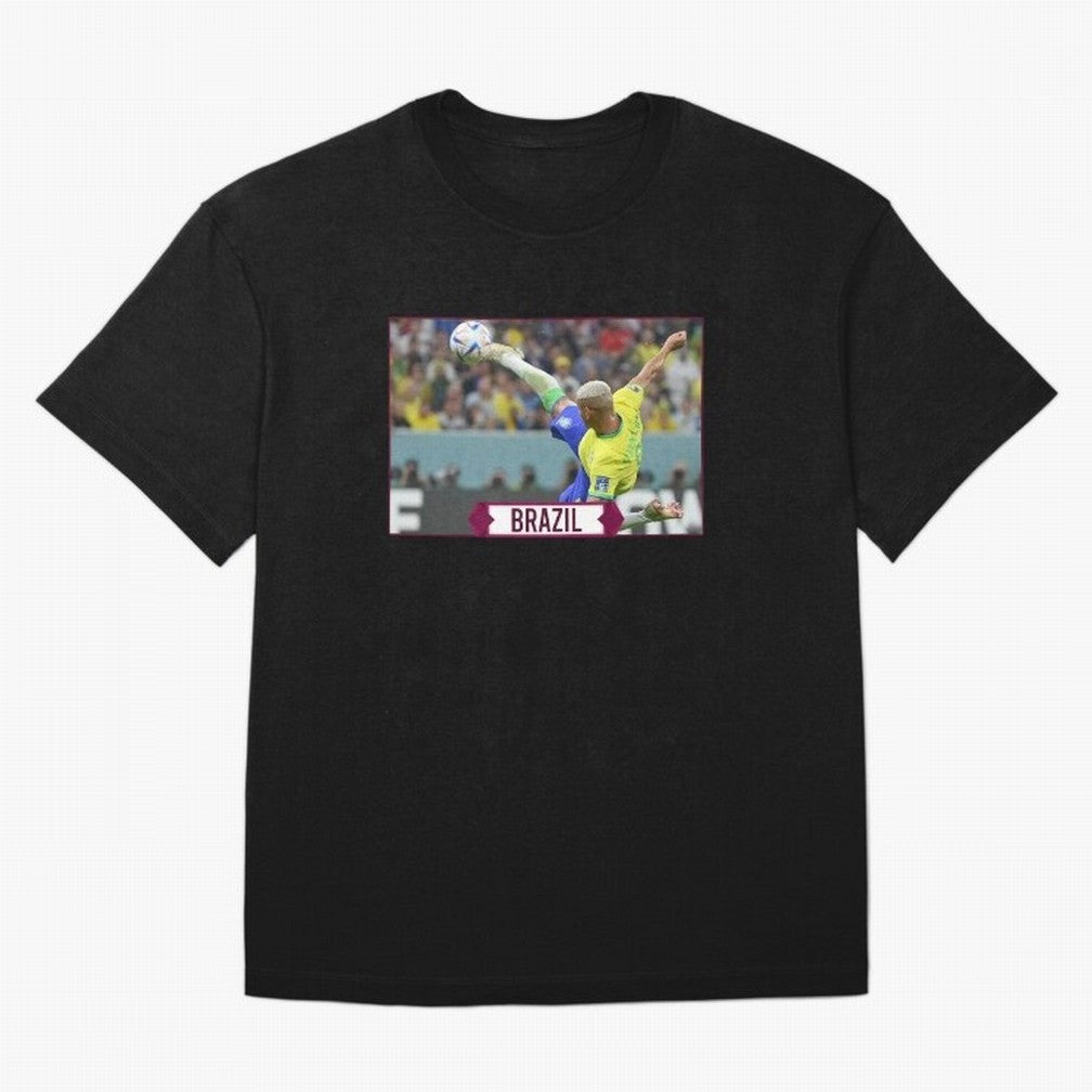 Brazil World Cup Classic T-Shirt Make Memories around FIFA World Cup 2026 Centered on Haaland, Spain Energy, Worldwide Fan Energy, Dramatic Goals, Stadium Lights and Championship Celebrations; Perfect for Supporters Who Want Bold Football Energy,
