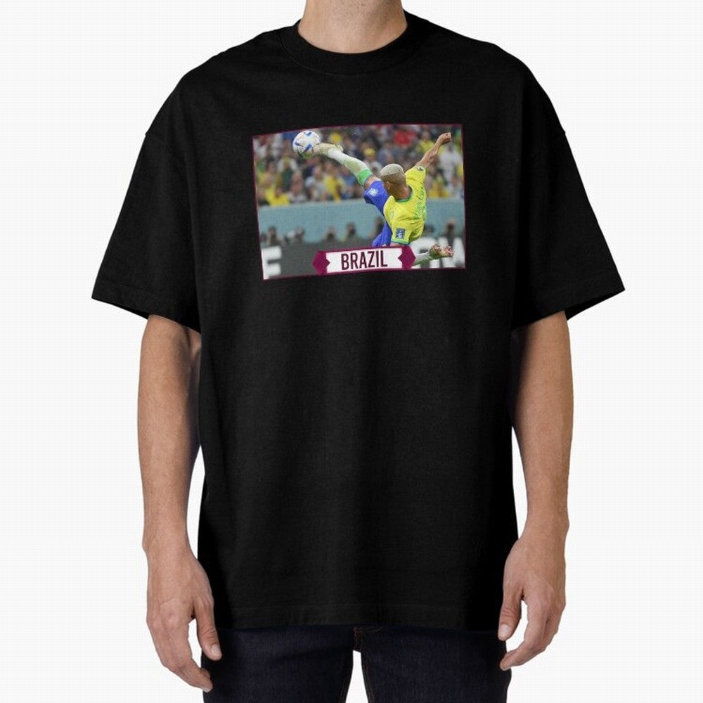 Brazil World Cup Classic T-Shirt Make Memories around FIFA World Cup 2026 Centered on Haaland, Spain Energy, Worldwide Fan Energy, Dramatic Goals, Stadium Lights and Championship Celebrations; Perfect for Supporters Who Want Bold Football Energy,