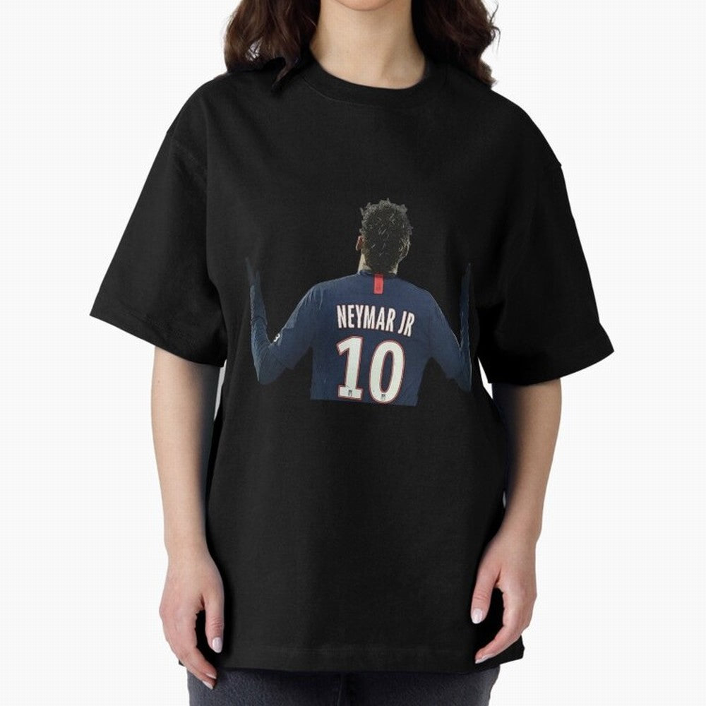 Neymar Jr Paris - 10 Oversized T-Shirt Feel the Heartbeat of Global Football Passion for FIFA World Cup 2026 Group Stage, Inspired by Messi, France and Portugal, Worldwide Fan Energy, Dramatic Goals, Stadium Lights and Championship Celebrations;