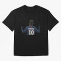 Neymar Jr Paris - 10 Oversized T-Shirt Feel the Heartbeat of Global Football Passion for FIFA World Cup 2026 Group Stage, Inspired by Messi, France and Portugal, Worldwide Fan Energy, Dramatic Goals, Stadium Lights and Championship Celebrations;