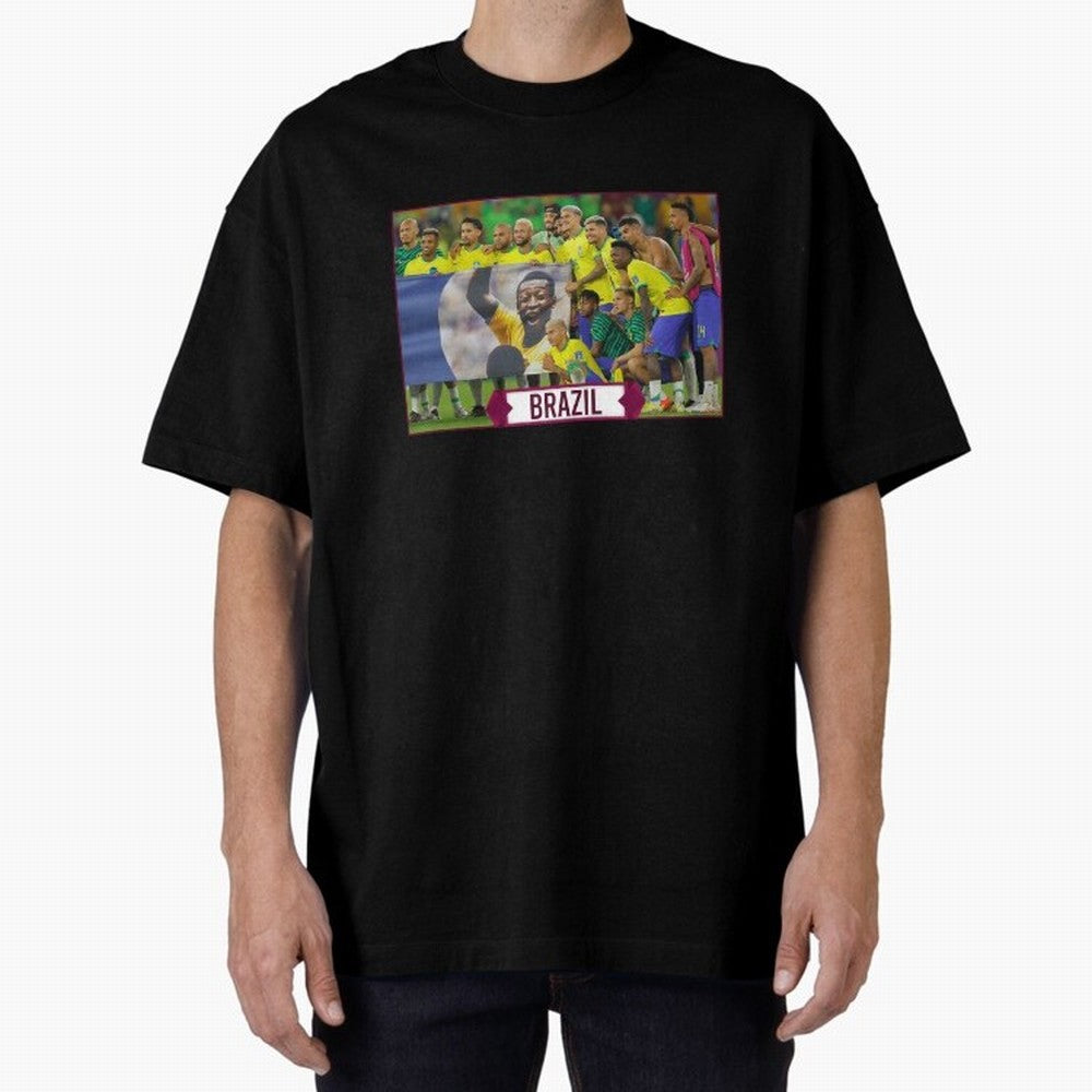 Brazil World Cup Classic T-Shirt Show Your Tournament Heart for FIFA World Cup 2026 USA Canada Mexico for Fans of CR7 and Messi and France and Portugal, Bringing Stadium Chants, National Pride, Trophy Dreams and Unforgettable Football Memories;