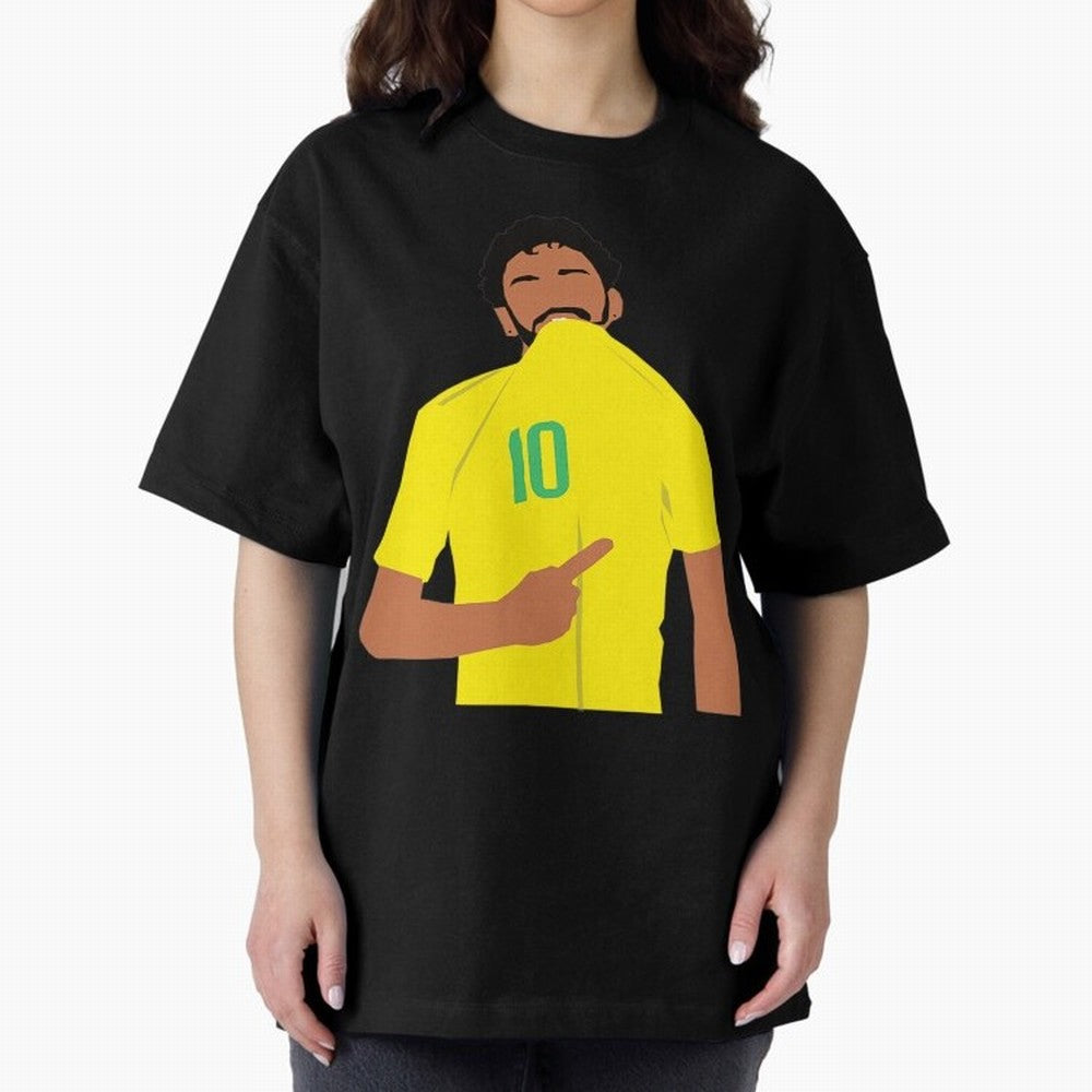 Neymar Jr Oversized T-Shirt Celebrate Classic Football Spirit in the FIFA World Cup 2026 USA Canada Mexico Journey through Mbappe and Neymar Highlights, France Pride, Stadium Chants, National Pride, Trophy Dreams and Unforgettable Football