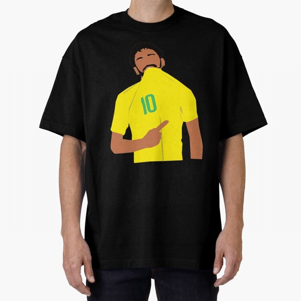 Neymar Jr Oversized T-Shirt Celebrate Classic Football Spirit in the FIFA World Cup 2026 USA Canada Mexico Journey through Mbappe and Neymar Highlights, France Pride, Stadium Chants, National Pride, Trophy Dreams and Unforgettable Football
