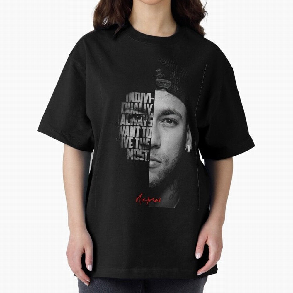 Black and white Neymar Jr quote. Classic T-Shirt Celebrate the Stars of FIFA World Cup 2026 Celebrating Messi, Spain Energy, Supporter Pride, Iconic Celebrations, Legendary Names and Global Match Day Energy; Made for Collectors Who Enjoy Iconic
