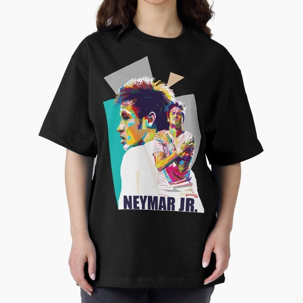 Young Neymar WPAP art Classic T-Shirt Show Fan Pride Across FIFA World Cup 2026 Spirit, Capturing Netherlands, Messi, Neymar and Mbappe, Vintage Soccer Flavor, Modern Football Stars, National Flags and Final Night Emotion; Perfect for People Who