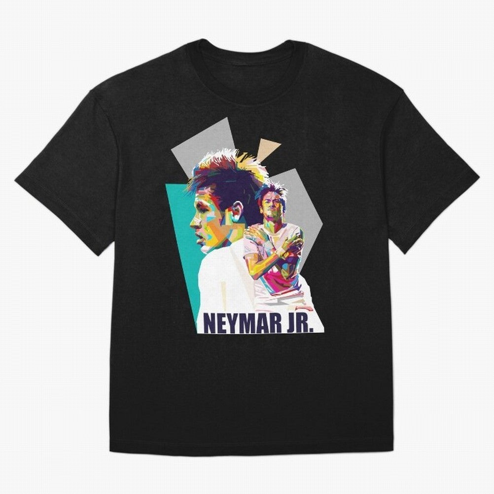 Young Neymar WPAP art Classic T-Shirt Show Fan Pride Across FIFA World Cup 2026 Spirit, Capturing Netherlands, Messi, Neymar and Mbappe, Vintage Soccer Flavor, Modern Football Stars, National Flags and Final Night Emotion; Perfect for People Who