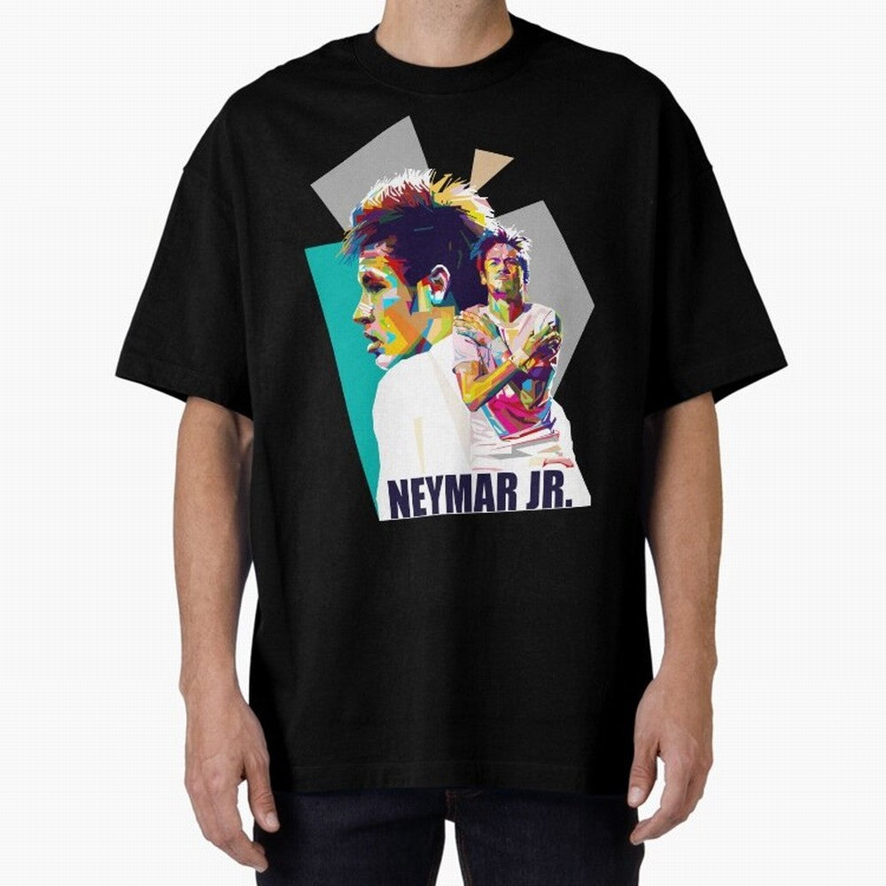 Young Neymar WPAP art Classic T-Shirt Show Fan Pride Across FIFA World Cup 2026 Spirit, Capturing Netherlands, Messi, Neymar and Mbappe, Vintage Soccer Flavor, Modern Football Stars, National Flags and Final Night Emotion; Perfect for People Who